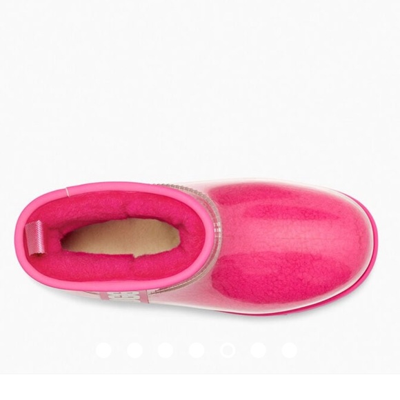 Women’s UGG CLASSIC CLEAR MINI ROCK ROSE #8 - Picture 12 of 13